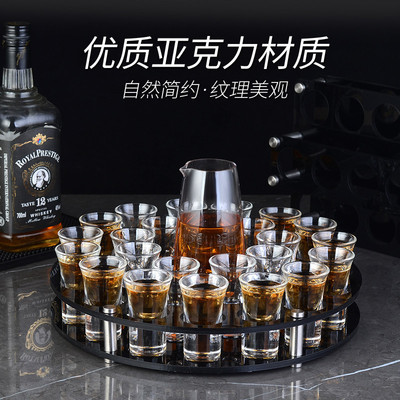 子弹杯架B52酒架KTV酒吧酒具套装鸡尾酒杯架创意亚克力一口杯架|ms