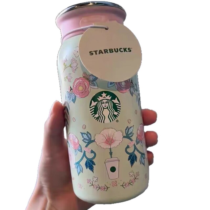 星爸爸春日花系列不锈钢保温杯355ml 春日花系列|undefined