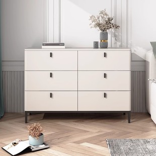 Modern Simple Six-Drawer Cabinet Bedroom Storage Cabinet Living Room Light Luxury Storage Cabinet Wall Drawer Storage Cabinet Storage Cabinet