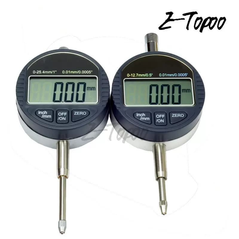 HUOTO高精度电子数字数显百分表千分表0.001mm指示表0-12.7/25.4