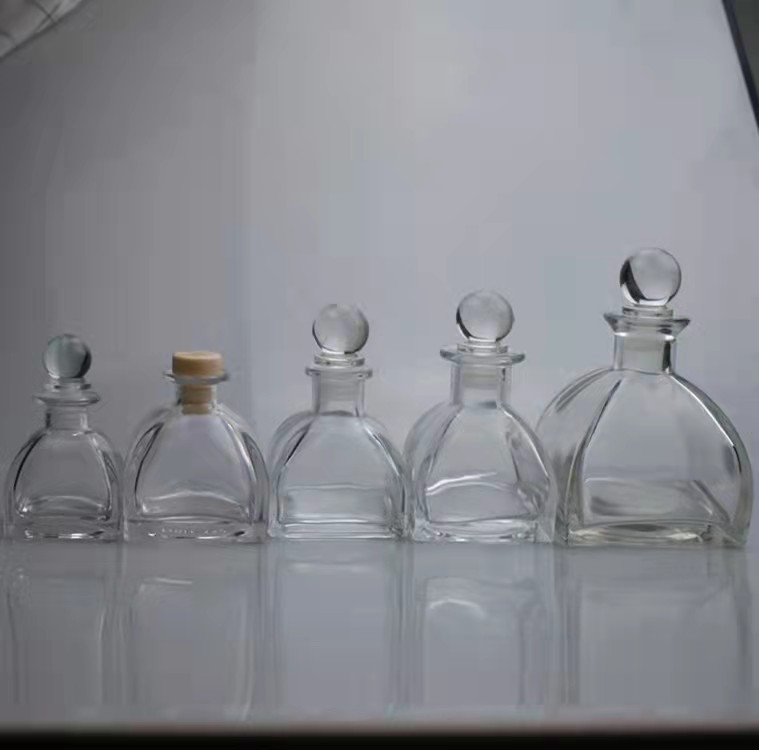 無火香薰玻璃瓶蒙古包香水瓶香薰瓶蠟燭台瓶玻璃瓶分裝瓶