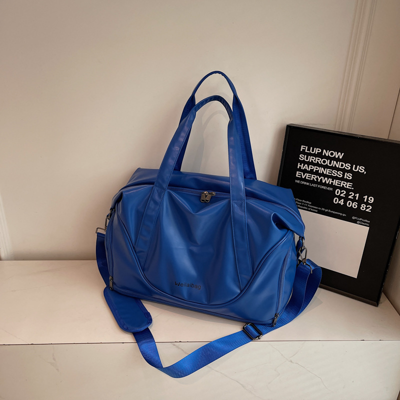 Bolsa de viaje deportivo expandible multifuncional de alta capacidad bolsa de viaje corto bolsa de almacenamiento de separación seca y húmeda image 9