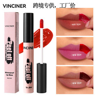 Cross-border exclusive for explosions VINCINER tear lip gloss six color liquid lipstick matte lip gloss factory price wholesale