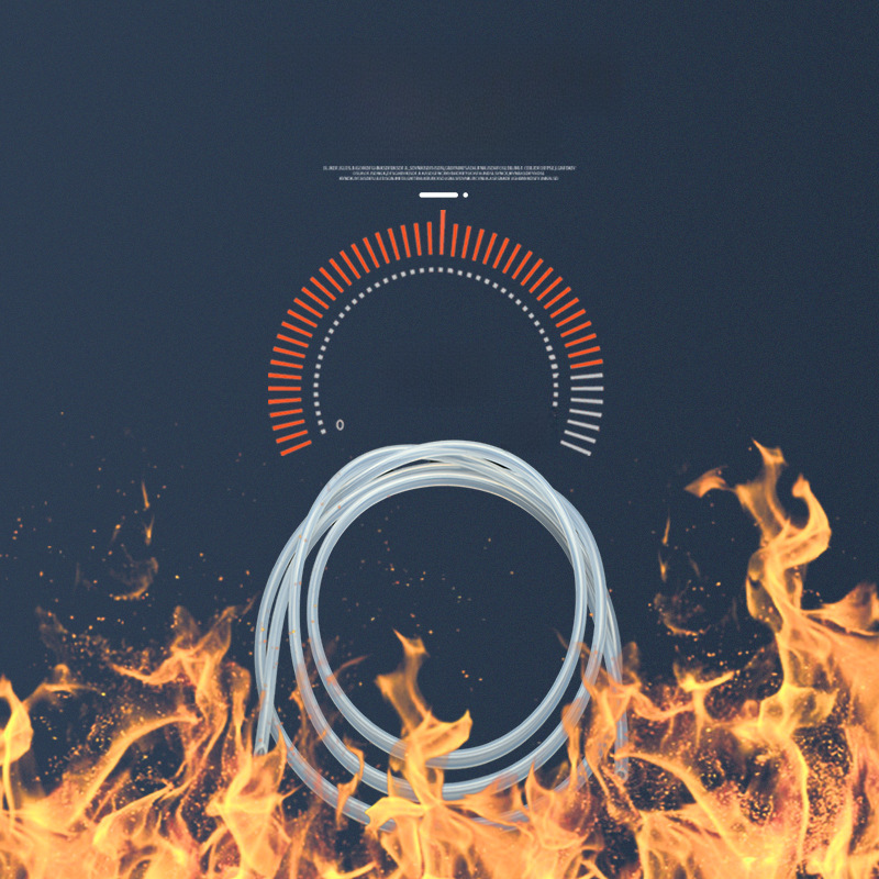 Manufacturer Food grade transparent silicone pipe industrial pump Silicone hose rubber pipe pull-resistant low temperature and high temperature pipe 2