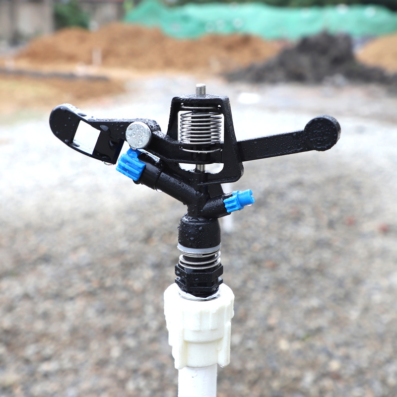 Rainforest 6 minutos 360 grados rociador de plástico rociador de doble boquilla rociador de jardín agrícola no incluye impuestos