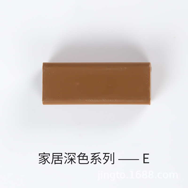 Wood Wax Crayon Cuadro ultra duro lápiz de cera caliente Muebles de madera sólida clavos de esmalte para pisos de madera reparación de cera