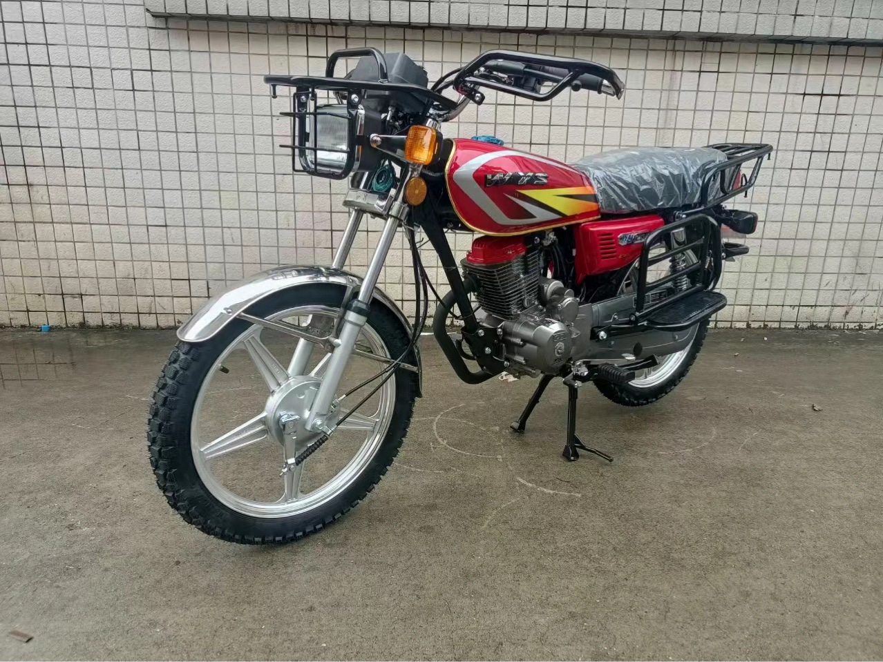 Exportación de Kazajstán cg125cc motocicleta de dos ruedas motocicleta de combustible