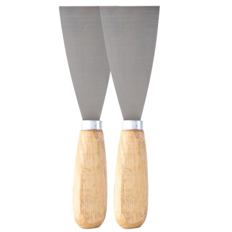 Cuchillo de mortero personalizado espeso 3 pulgadas cuchillo de raspado de madera cuchillo de limpieza de raspado de raspado de limpieza especial de 5 pulgadas cuchillo de acero inoxidable