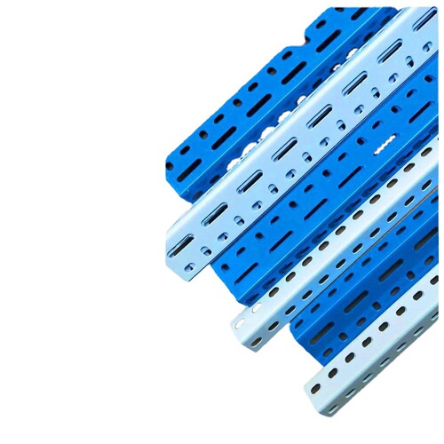 Shenzhen Angle Steel Shelf Factory Angle Steel Material Storage Warehouse Home Areca Nut Display Rack Dove Cage Multi-hole Angle Steel