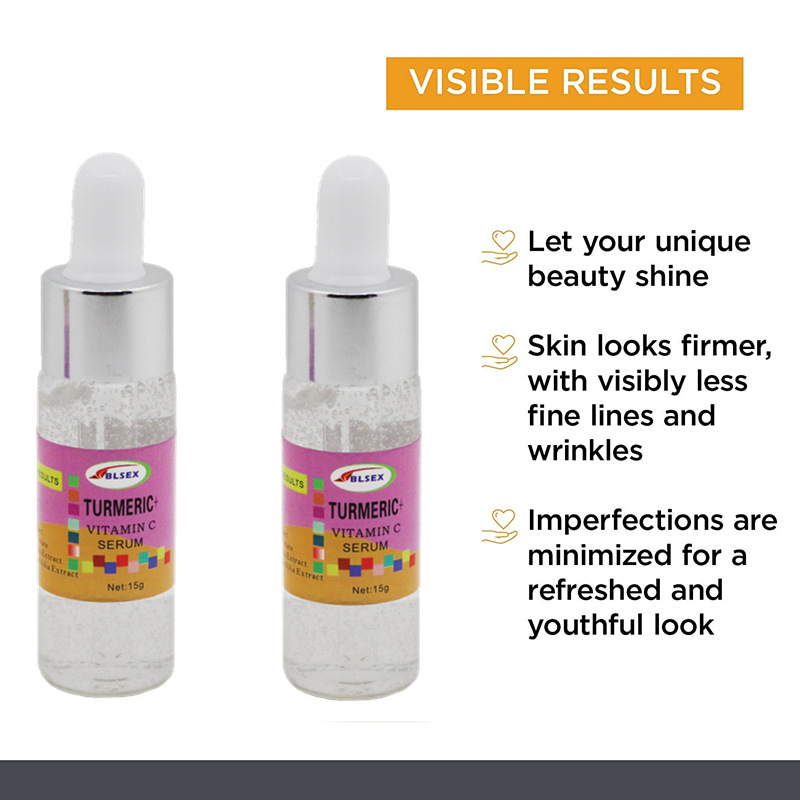 Siero alla vitamina c con olio di curcuma idratante viso_voghion.com