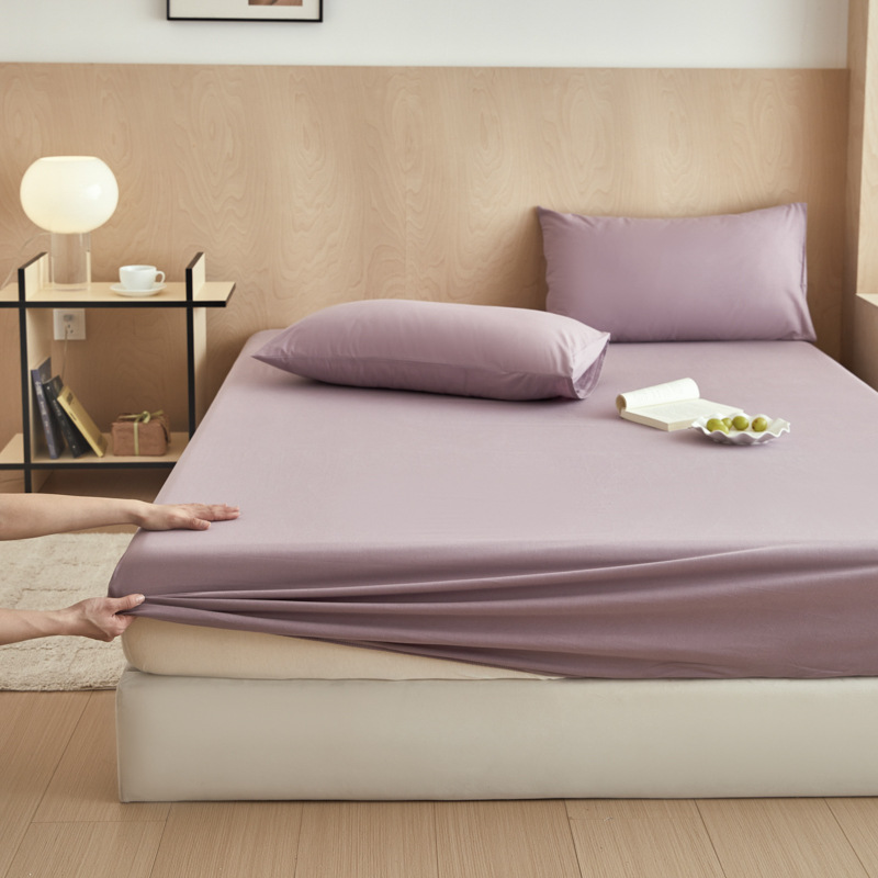 Sombrilla de cama de algodón puro pieza individual 100 algodón Simmons funda protectora de colchón todo incluido funda de cama funda de cama 2025 nuevo 3