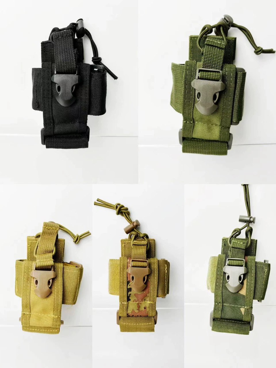 Тактический чехол для рации Открытый беспроводной чехол для пейджеров Многофункциональный комплект для портативной сумки для рации