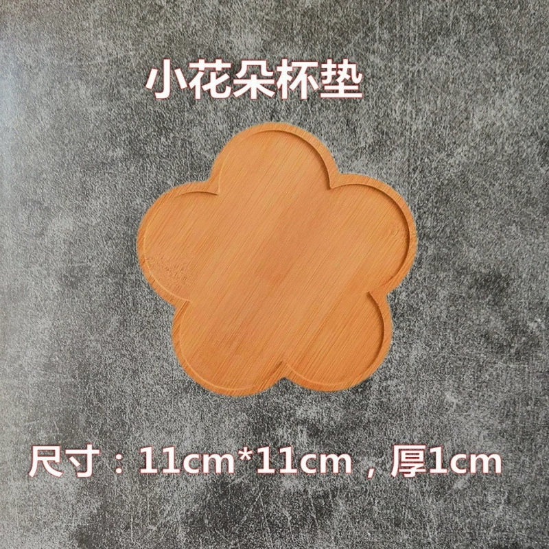 Blue cloisonné enamel handmade bookmark coaster tea tray bamboo board tray saucer embryo base student activity