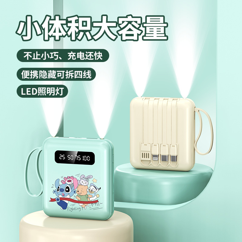 卸売漫画パワーバンク 20000 mAh 大容量コンパクトポータブル電源ギフトプリントロゴ|undefined