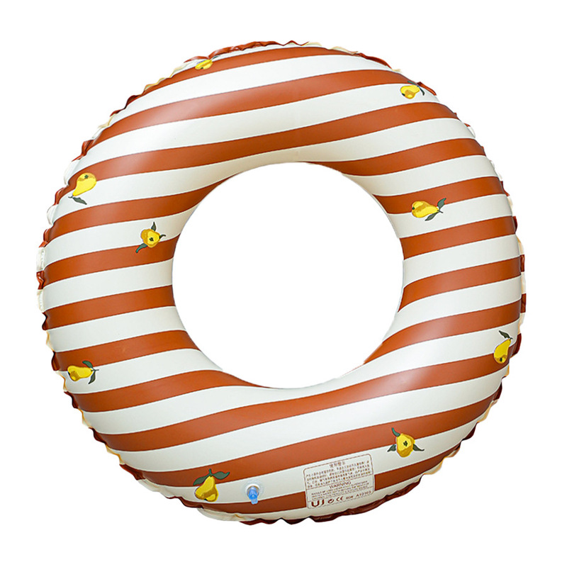 Swimming Ring, Swimming Pool Water Toy, Striped Swimming Ring for Adults and Children, Thickened Sports Pvc Lifebuoy, Armpit Swimming Ring