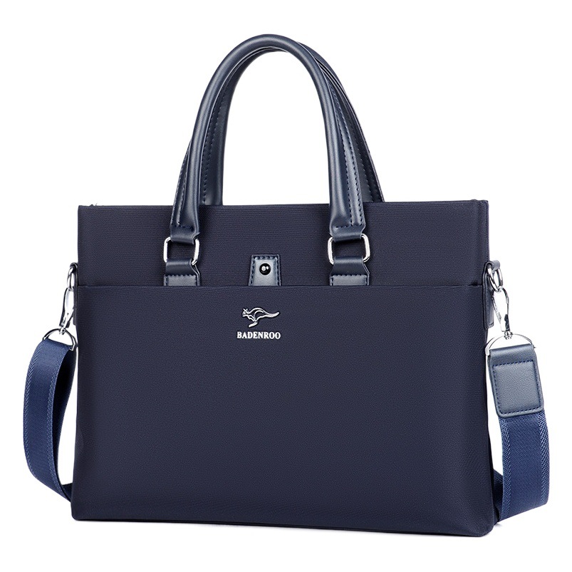 New Oxford Cloth Men's Handbag Multi-function Document Bag Business Briefcase Casual Office Shoulder Crossbody Bag