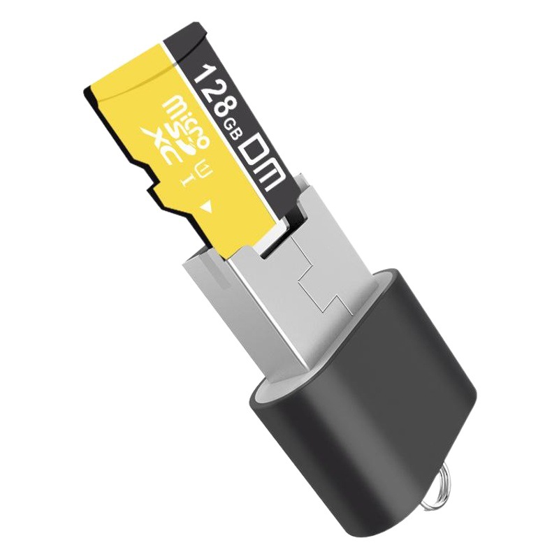 Ultra-pequeño mini teléfono móvil tarjeta de memoria USB incorporado TF lector de tarjetas de metal de alta velocidad TF lector de tarjetas