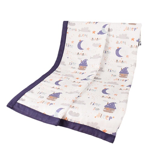 Infants and young children gauze children's quilt bath towel baby bamboo cotton gauze blanket summer cool quilt children's spring and summer 4-layer wrap