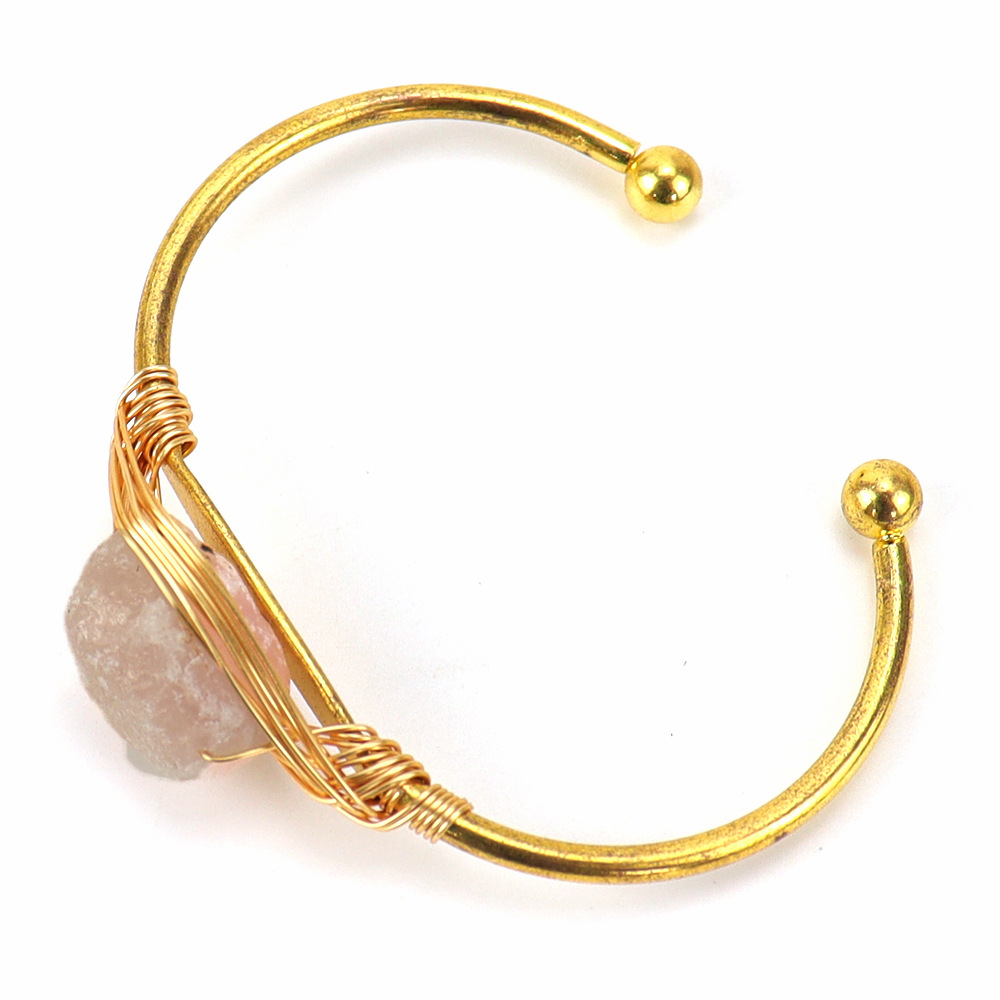 1 Piece Fashion Crystal Metal Plating Womenu0027S Bangle