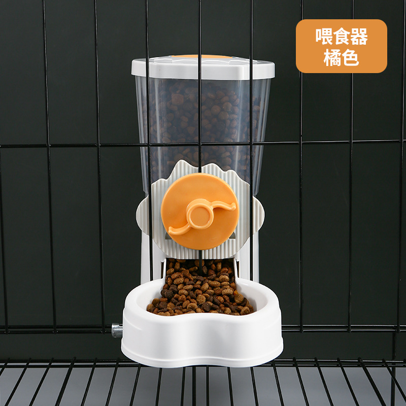 Nueva mascota colgante dispensador de agua boca a prueba de humedad alimentador automático de agua alimentador de perro nido fijo jaula colgante tazón