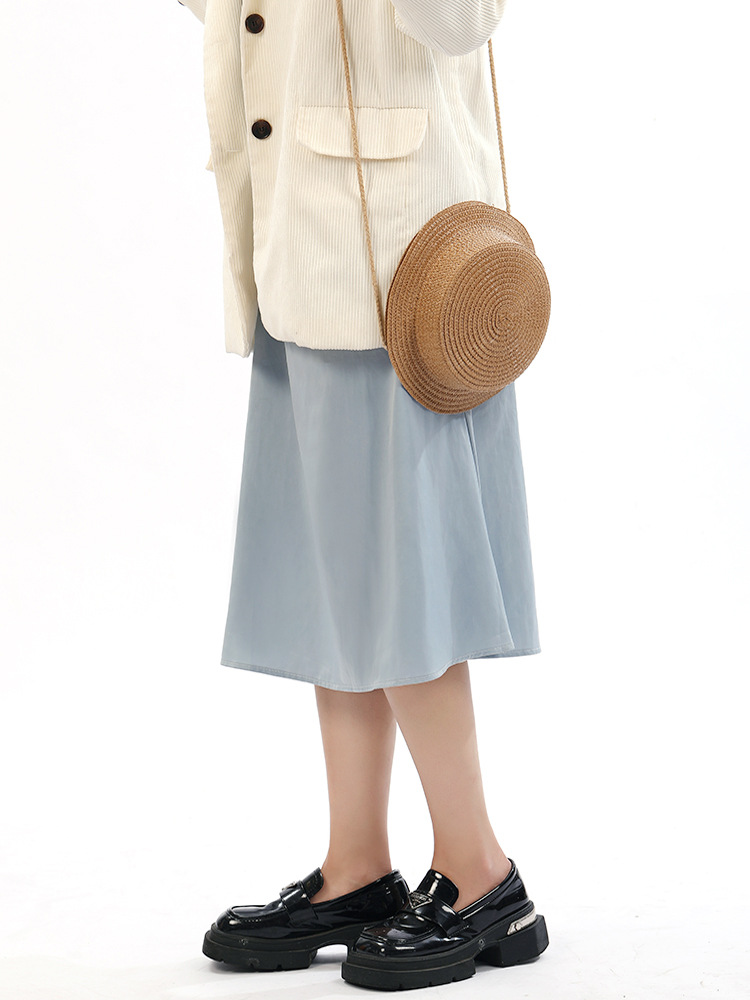 Straw Bag Hat Woven Bag Seaside Beach Vacation Style 2025 New Cute Straw Bag Mobile Phone Crossbody Small Bag