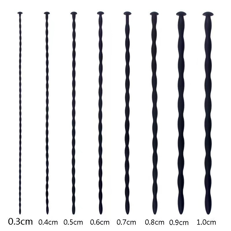 Silicone Bead Urethral Stick for Men, Urethral Plug, Horse Eye Plug, Urethral Expansion, Gay Sex Adult Toy, Dropshipping