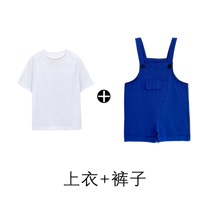 Niños DE LOS NIÑOS pantalones cortos color caramelo traje verano Escuela Primaria kindergarten coro danza reloj