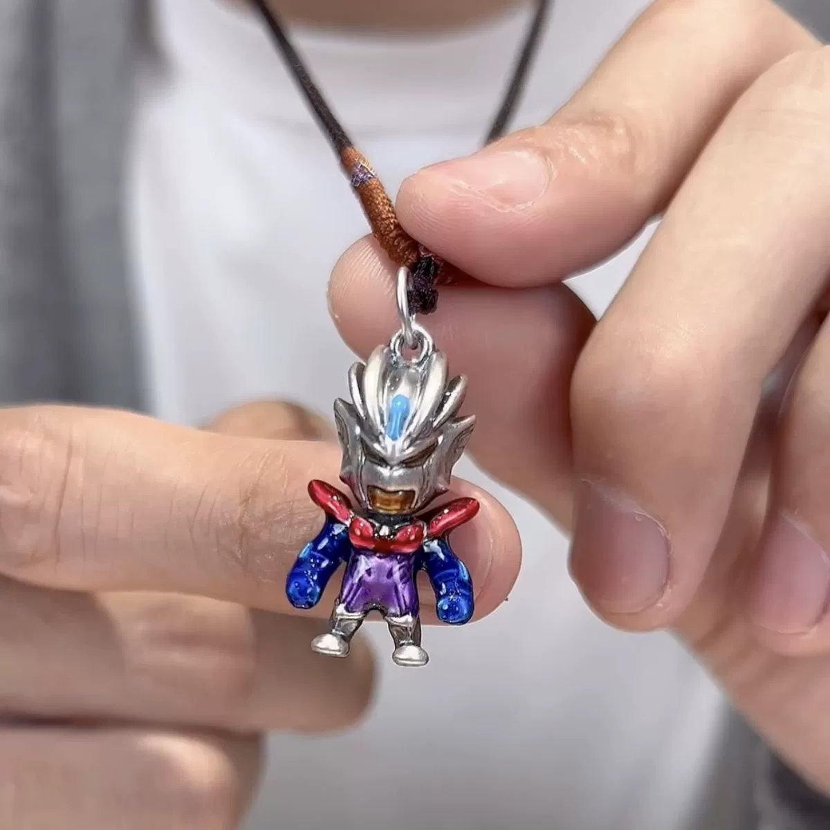 Cyrodia Oterman персонаж мультфильма ручной работы тканые ожерелья детские подвески креативные подарки для детей