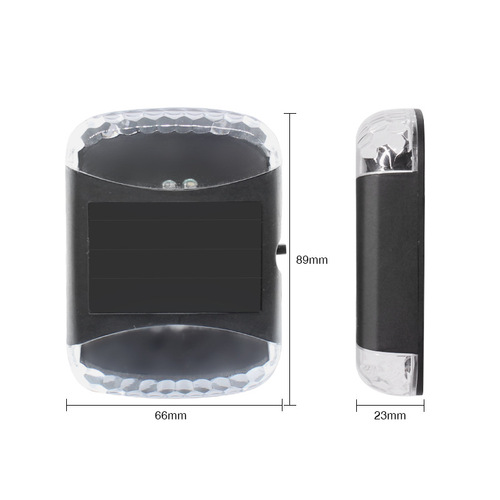 New solar 4LED light and shadow wall lamp outdoor garden courtyard decorative fence night light waterproof up and down luminous