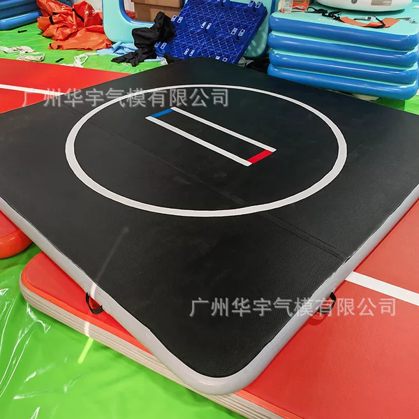 Taekwondo Gymnastics Mat, Wrestling Mat, Inflatable Acrobatic Mat, Anti-Slip Thickened Training Martial Arts Cushioning Mat
