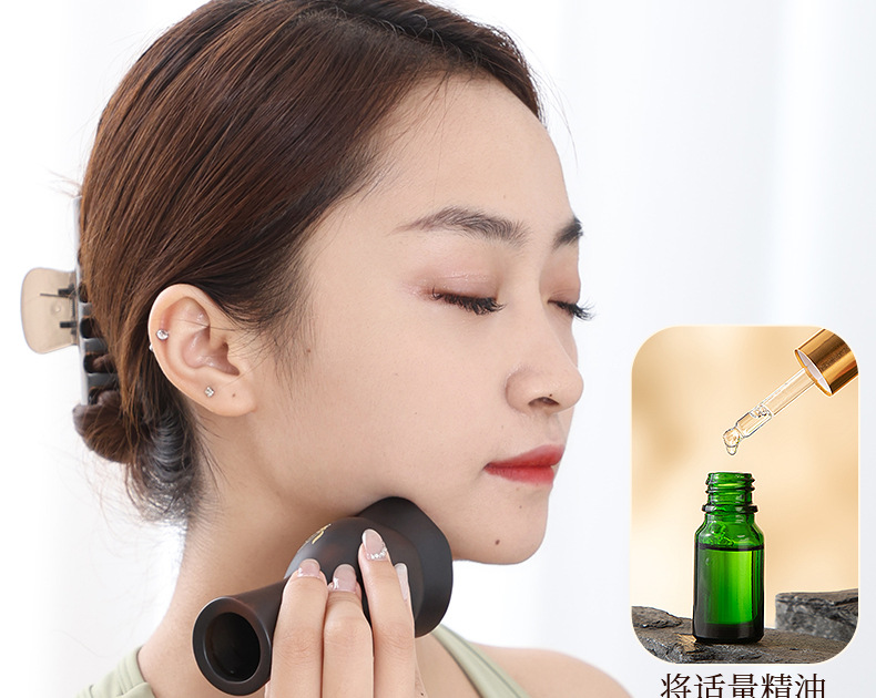 Bian Stone Facial Moxibustion Cup Peach Blossom Face Massage Tool for Beauty and Body Care specifications