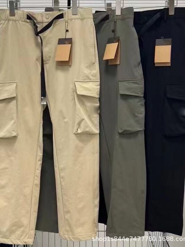 Nf0A81Sl North Face Embroidered Pants - New Cargo Pants for Men and Women Casual Brand Foreign Trade Trendy Brand Spring and Autumn Style