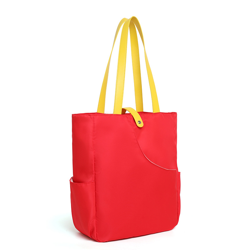Bolsa de fútbol al aire libre bolsa de tenis de alto valor facial de hombro de mujer gran capacidad de un hombro bolsa de bádminton
