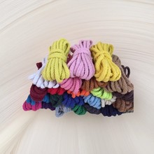 5mm彩色八股空心棉绳裤腰绳帽绳抽绳手工diy家纺服饰编织棉线绳子