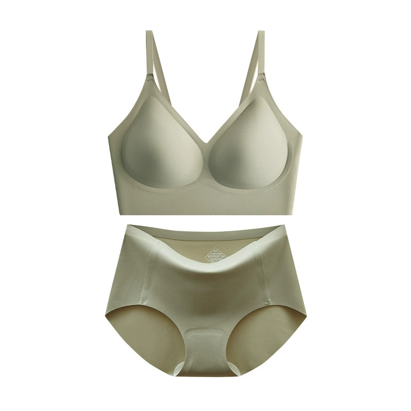 Underwear, supporting set, push up bra, breathable wireless bra