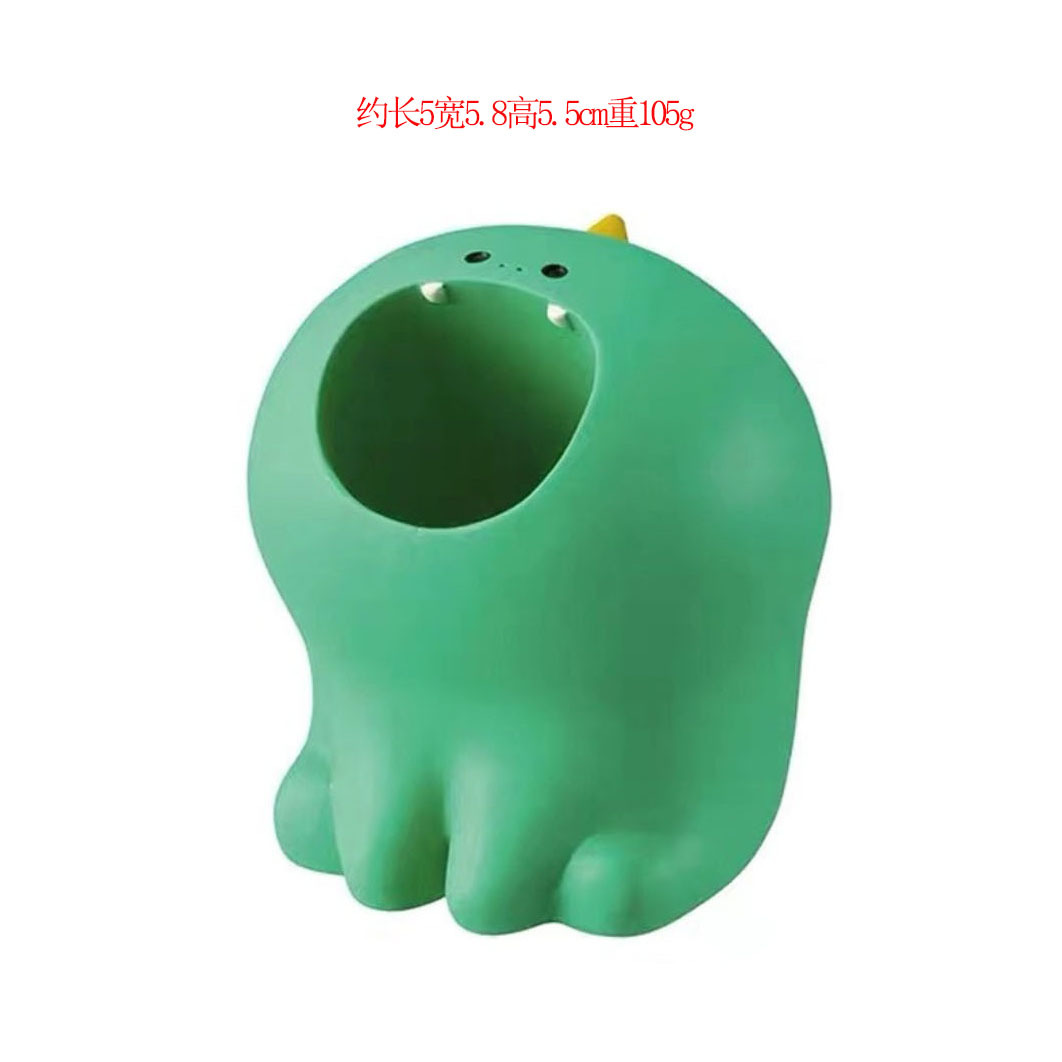 공룡 펜 홀더(자석 장착 가능)