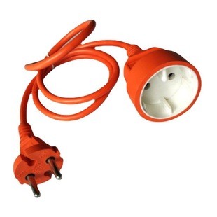 French Extension Cord Nf Certified 16A Three-Core French Extension Socket Indoor Hair Dryer Power Tool Extension Cord