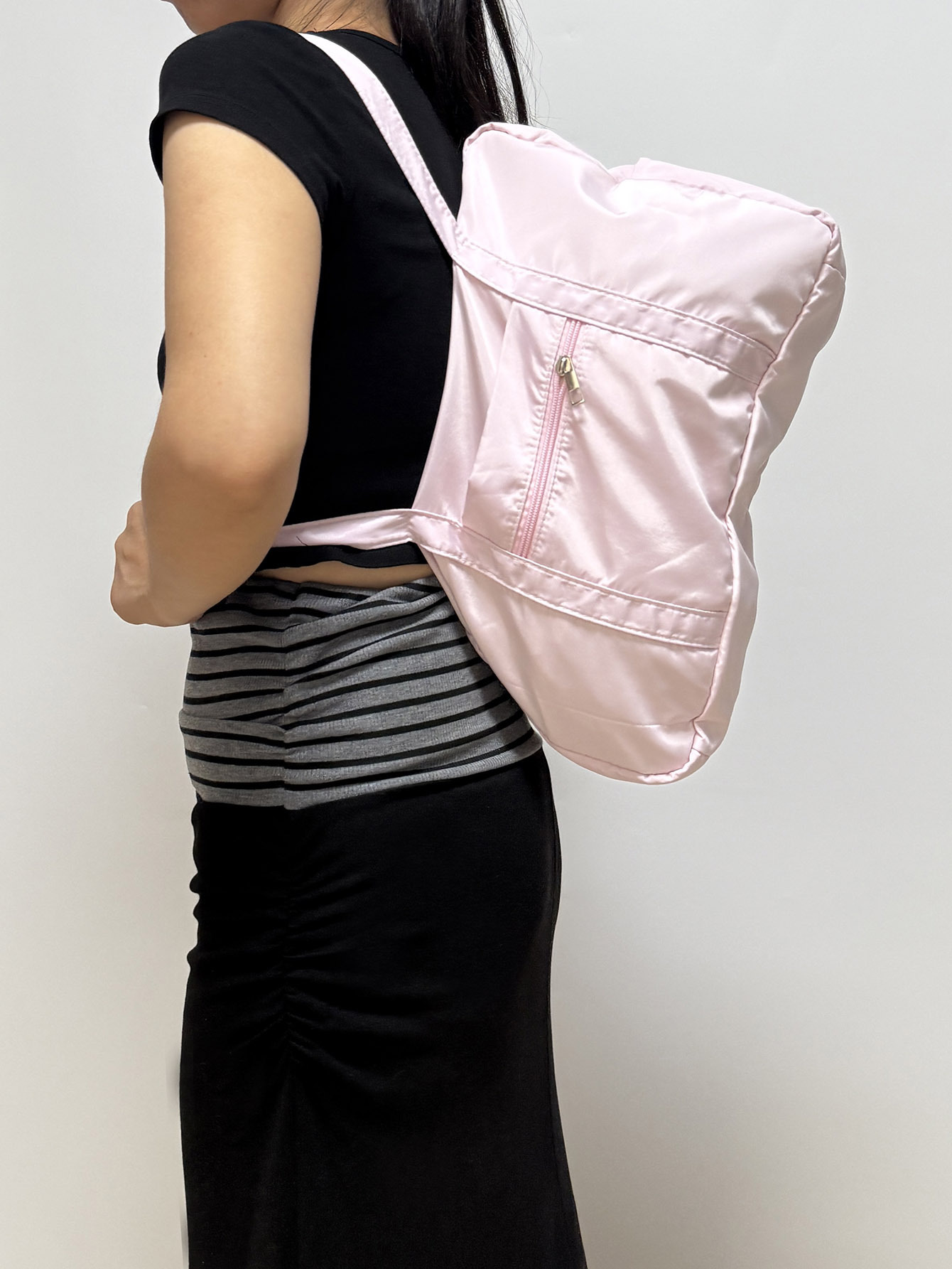 Nicho de nylon ligero de gran capacidad bolsas de ocio coreanas bolsas de gimnasio bolsas de viaje de Boston con cremallera bolsas de hombro