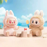 Bubble Mart labubu спотовая ткань второго поколения высококачественная плюшевая кукла с пузырьками эмалированная игрушка для слепых коробок подвеска