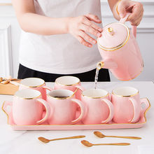 簡約下午茶具套裝陶瓷英式紅茶花茶壺歐式咖啡杯水具家用結婚禮物