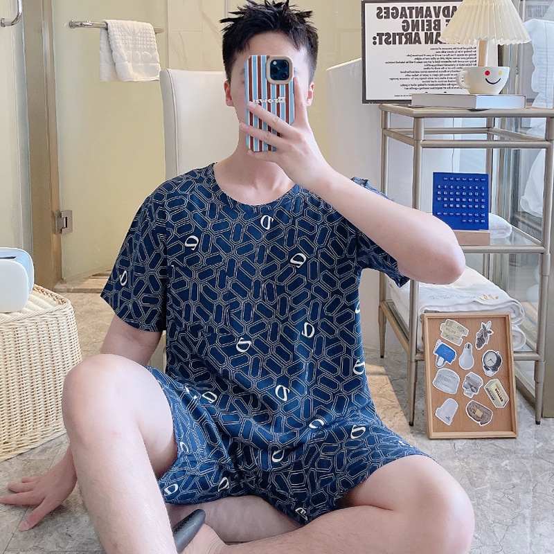 CY911-네이비 블루 다각형 원형