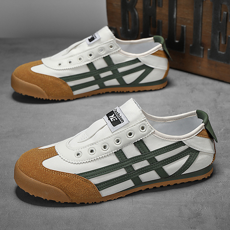 Summer Thin Canvas Shoes Men's Trendy Foot Forrest Gump Shoes Fashionable All-match Casual sneaker Men's Lazy Shoes Summer Thin Canvas Shoes Men's Trendy Foot Forrest Gump Shoes Fashionable All-match Casual sneaker Men's Lazy Shoes