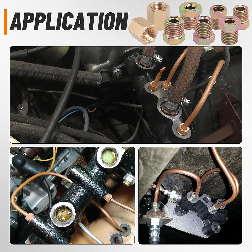 Manufacturer wholesale motorcycle brake oil pipes, auto parts high-pressure brake oil pipes, molded fuel pipes, brake pipes
