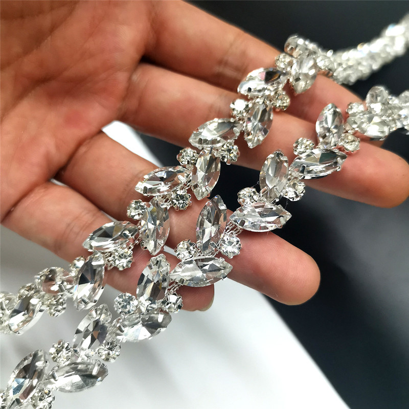 五金爪钻烧焊镶钻码链DIY装饰链服装辅料箱包鞋婚纱礼服配饰