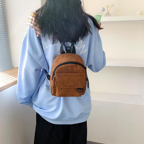 Wholesale/Mini Shoulder Bag Ins Super Hot Cute OL Commute Small Makeup Bag Corduroy Texture Student Versatile School Bag