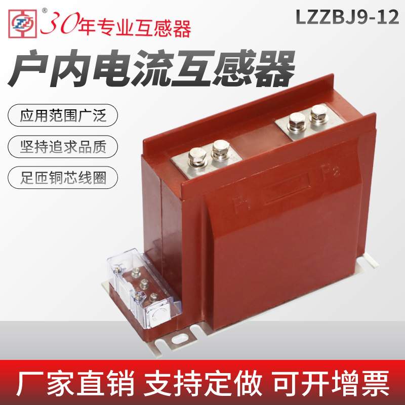 10KV电流互感器LZZBJ9-12环氧树脂0.5级10P20户内高压电流互感器