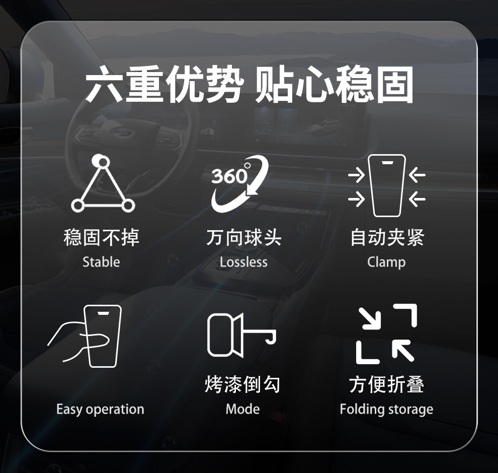Car Water Cup Holder, Air Conditioner Air Outlet, Foldable Hook, Beverage Holder, Multi-Functional Tea Cup Holder, Ashtray Fixed Storage