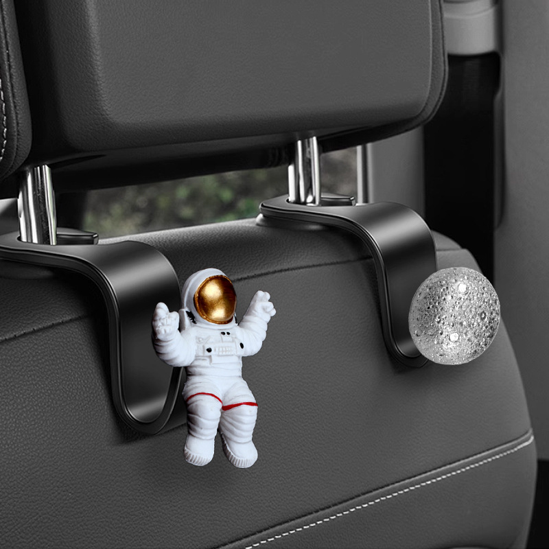Automóvil escondido detrás del soporte de teléfono móvil gancho multifuncional para artículos de automóvil gancho de asiento creativo pequeño gancho