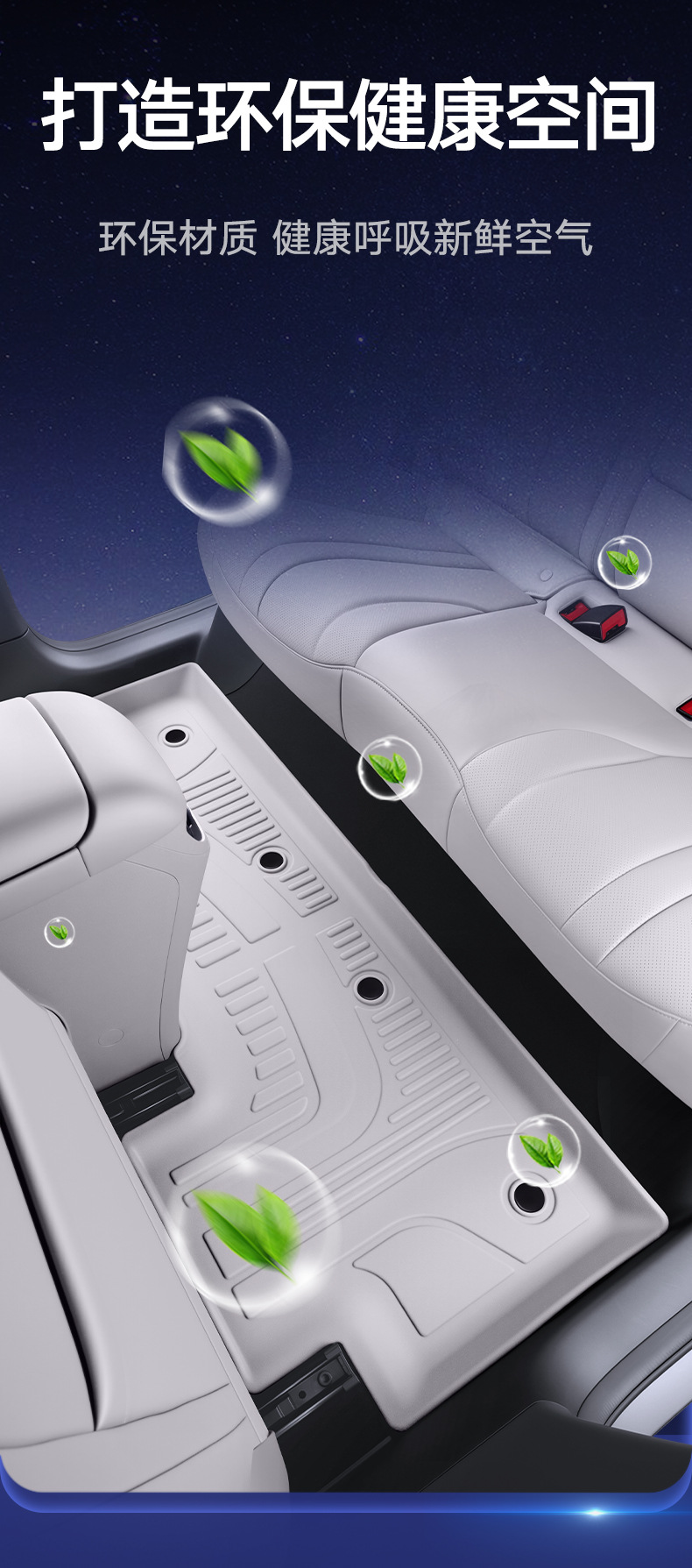Suitable for Buick E7, Full Surround Floor Mats, Special Decorative Accessories for E7, Carpet Tpe Car Floor Mats