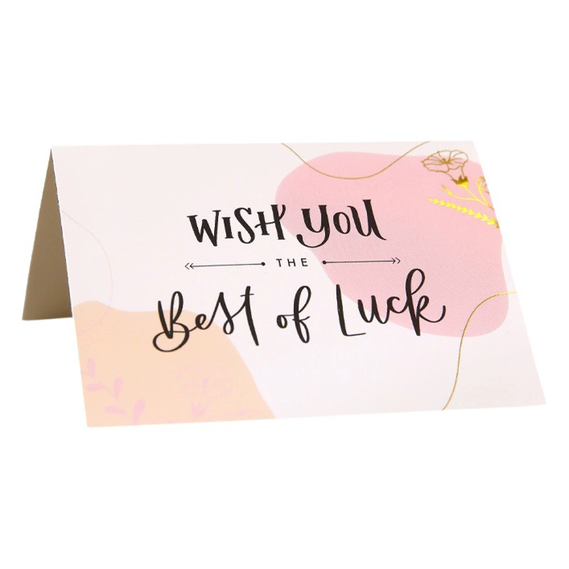 Креативная бронзовая открытка личность подарок на день рождения Подарочная карта Южная Корея цветочный магазин подарок Маленькая открытка благословение поздравительная открытка оптом